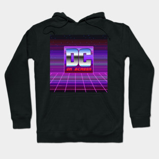 DC on SCREEN '80s Logo #1 Hoodie