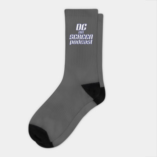 DC on SCREEN Podcast Classic Logo Socks