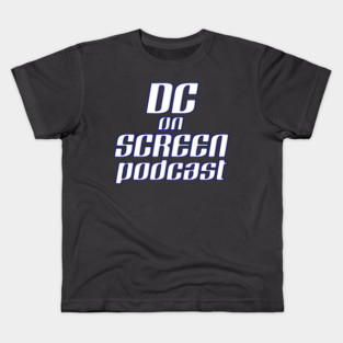 DC on SCREEN Podcast Classic Logo Kids T-Shirt