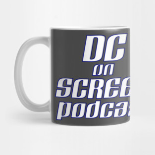 DC on SCREEN Podcast Classic Logo Mug