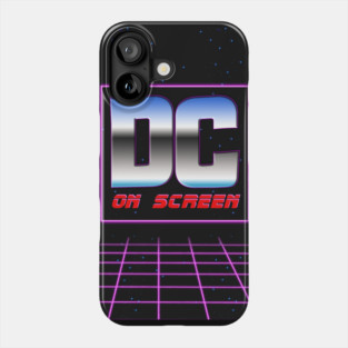 DC on SCREEN '80s Logo #2 Phone Case