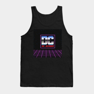 DC on SCREEN '80s Logo #2 Tank Top