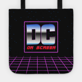 DC on SCREEN '80s Logo #2 Tote