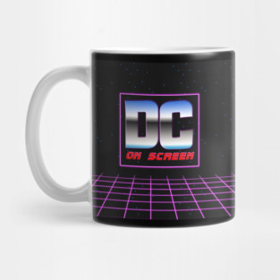 DC on SCREEN '80s Logo #2 Mug