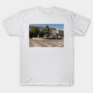 Scenes From Praca do Rossio - 1 © T-Shirt