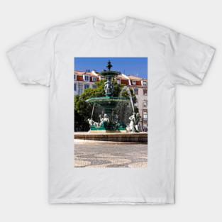 Scenes From Praca do Rossio - 2 © T-Shirt