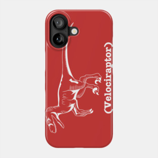 Velociraptor Phone Case