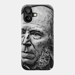 Herbert Spencer Black And White Portrait | Herbert Spencer Artwork 3 Phone Case