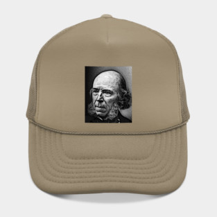 Herbert Spencer Black And White Portrait | Herbert Spencer Artwork 3 Hat