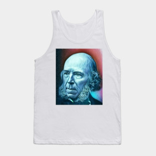 Herbert Spencer Portrait | Herbert Spencer Artwork 5 Tank Top
