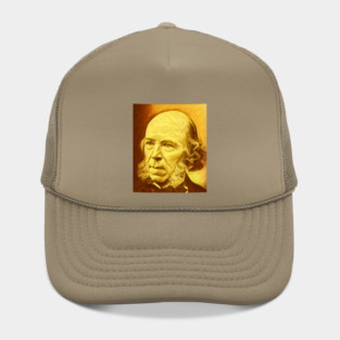 Herbert Spencer Golden Portrait | Herbert Spencer Artwork 8 Hat