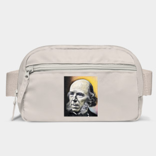 Herbert Spencer yellow Portrait | Herbert Spencer Artwork 9 Bag