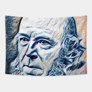 Herbert Spencer Portrait | Herbert Spencer Artwork 12 Tapestry