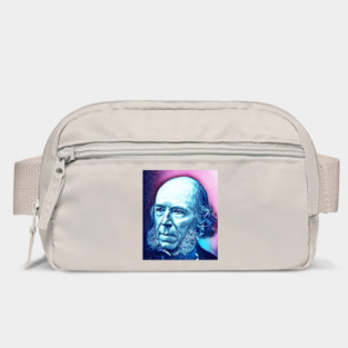 Herbert Spencer Snowy Portrait | Herbert Spencer Artwork 13 Bag