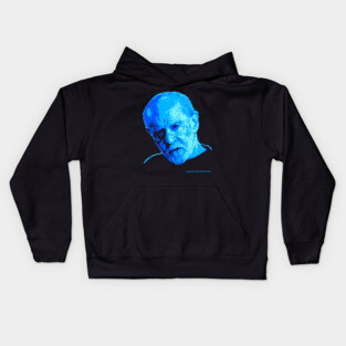 Black Tee - George Carlin Portrait Kids Hoodie