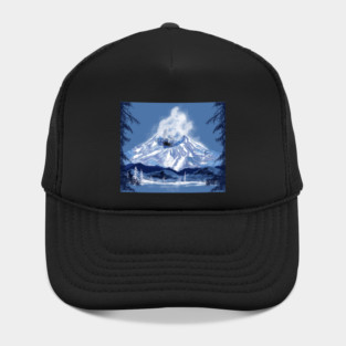 volcano...Mount Saint Helens Washington State USA Hat