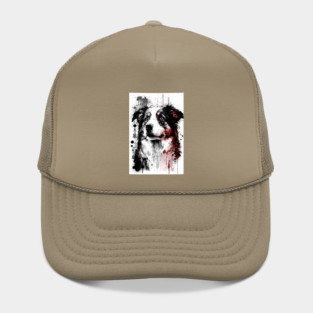 Australian Shepherd Portrait Hat