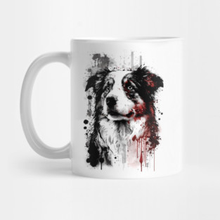 Australian Shepherd Portrait Mug