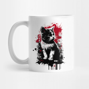 Munchkin Cat Portrait Mug
