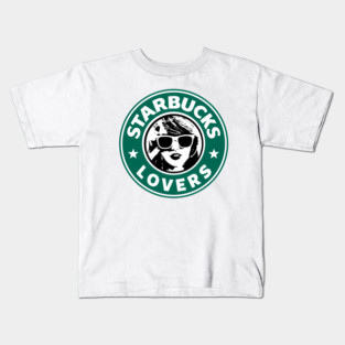 Taylor Swift - Long List of Starbucks Lovers Kids T-Shirt