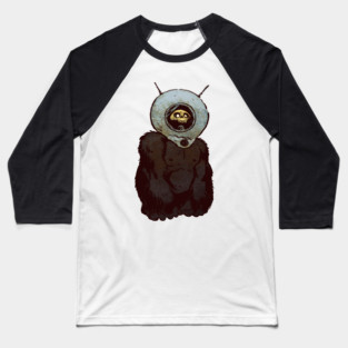 Robot Monster Baseball T-Shirt