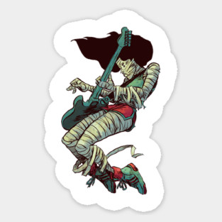 Mummy Rock Sticker