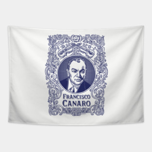 Francisco Canaro (in blue) Tapestry