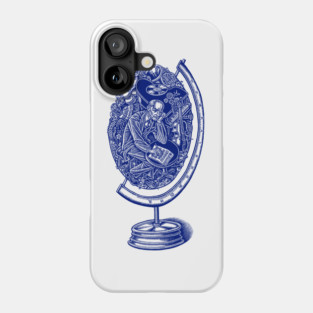 The World of Bela Bartok (blue) Phone Case
