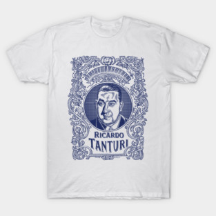 Ricardo Tanturi in Blue T-Shirt