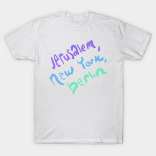 Jerusalem, New York, Berlin Vampire Weekend T-Shirt
