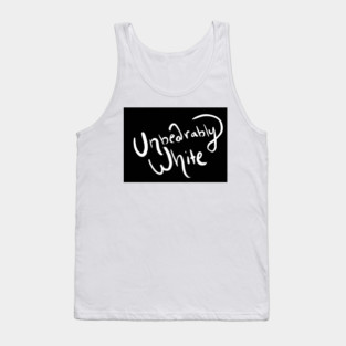 Unbearably White Vampire Weekend Tank Top