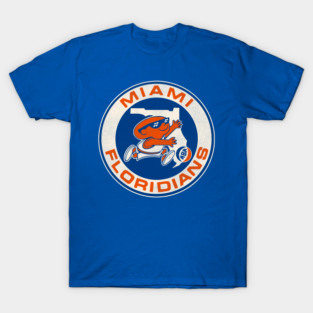 Defunct Miami Floridians Basketball Team T-Shirt