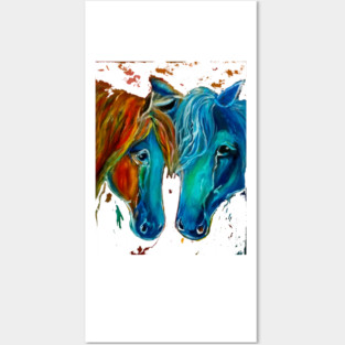 Buckskin Ponies Posters and Art