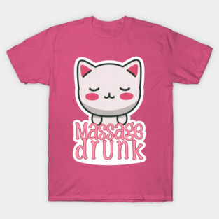 Massage Happy Kitty T-Shirt