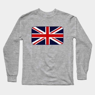 Union Jack Flag of the UK Long Sleeve T-Shirt