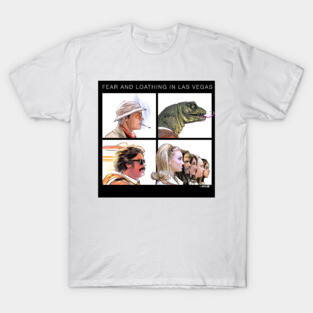 fear and loathing in Las Vegas Tシャツ L Hunter Thompson Fear Loathing Las Vegas T Shirt Tee Top