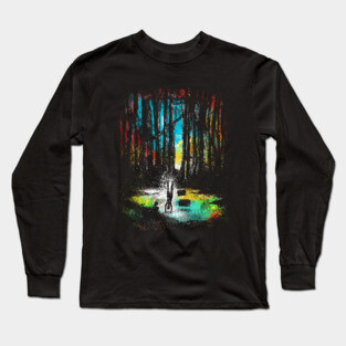 sunset on dagobah Long Sleeve T-Shirt