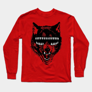 Macho Wolf Long Sleeve T-Shirt