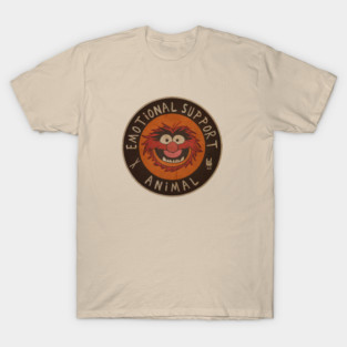 vintage 70s muppets emotional support animal T-Shirt