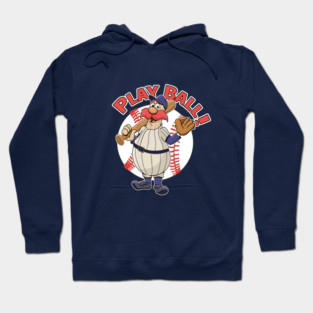 Play Ball Baseball Mascot Yankees Hoodie