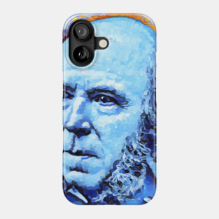 Herbert Spencer Portrait | Herbert Spencer Artwork | Herbert Spencer Painting 14 Phone Case