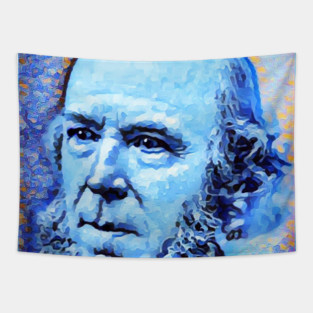 Herbert Spencer Portrait | Herbert Spencer Artwork | Herbert Spencer Painting 14 Tapestry