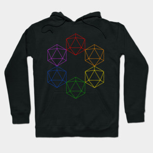 Pride d20 Hoodie
