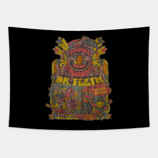 vintage muppets dr teeth and the electric mayhem with kermit Tapestry