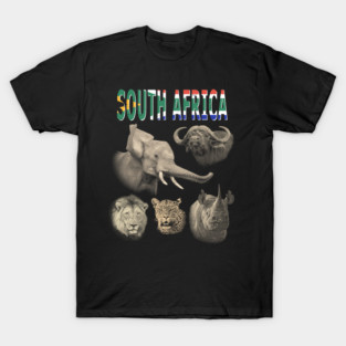 Big Five South Africa Safari T-Shirt