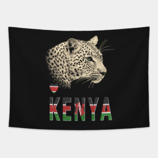 Love Kenya Tapestry