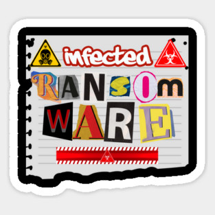 Ransomware Infection Sticker