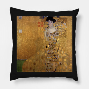 Gustav Klimt Adele Bloch-Bayer’s Portrait Pillow