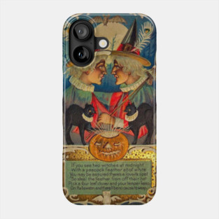Vintage Halloween Witches Phone Case