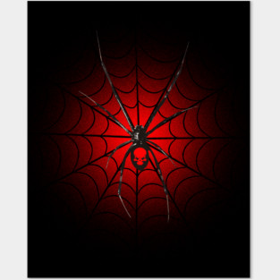 Black Widow Spider Posters and Art